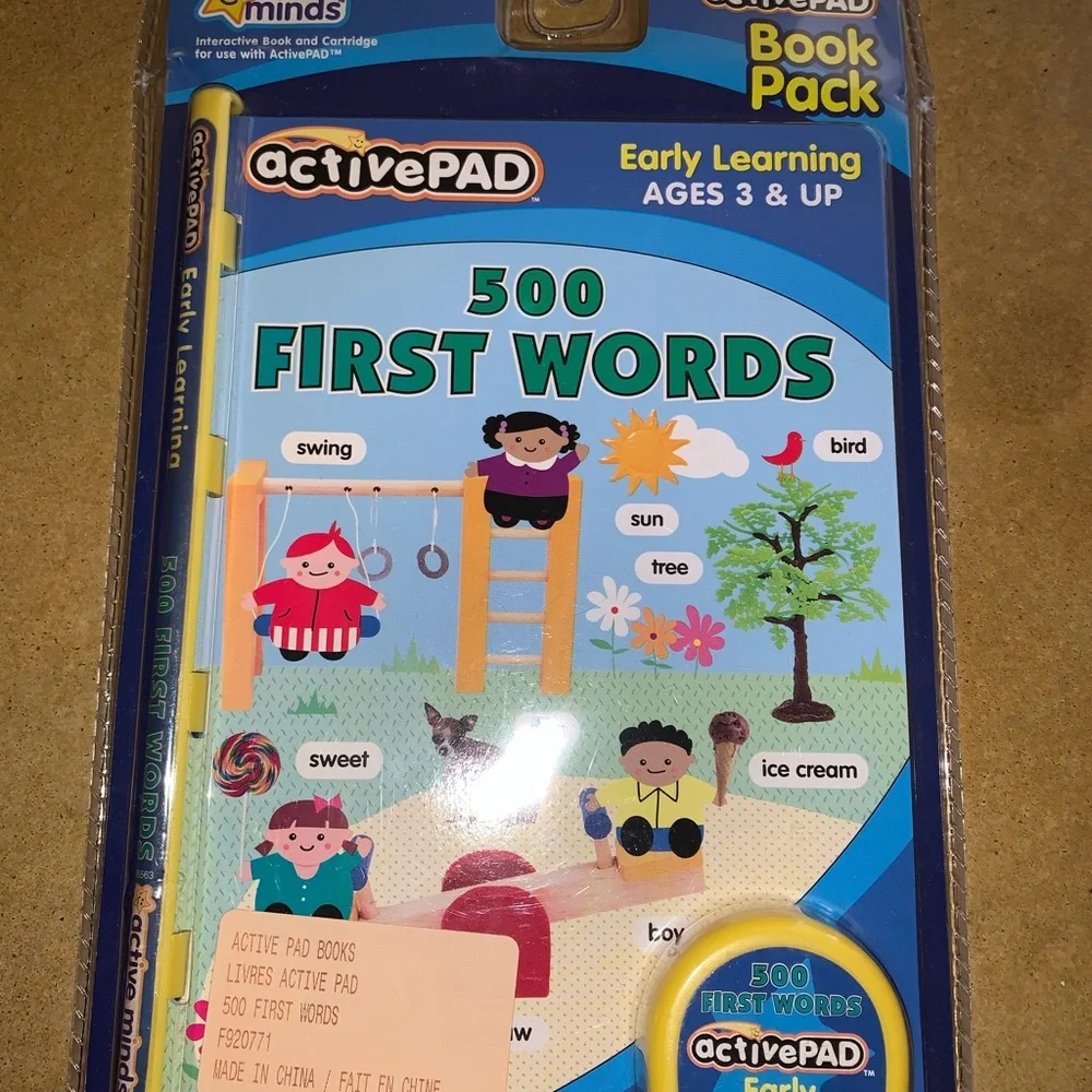 2 brand new Active mind/active pad book with disk.